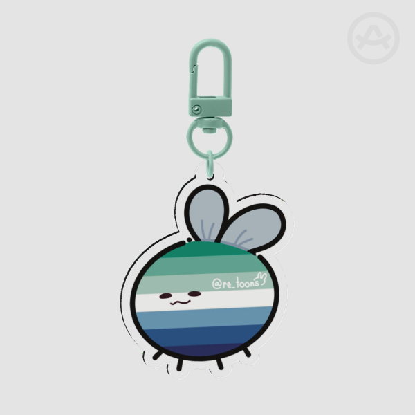 Gay bee Keychain