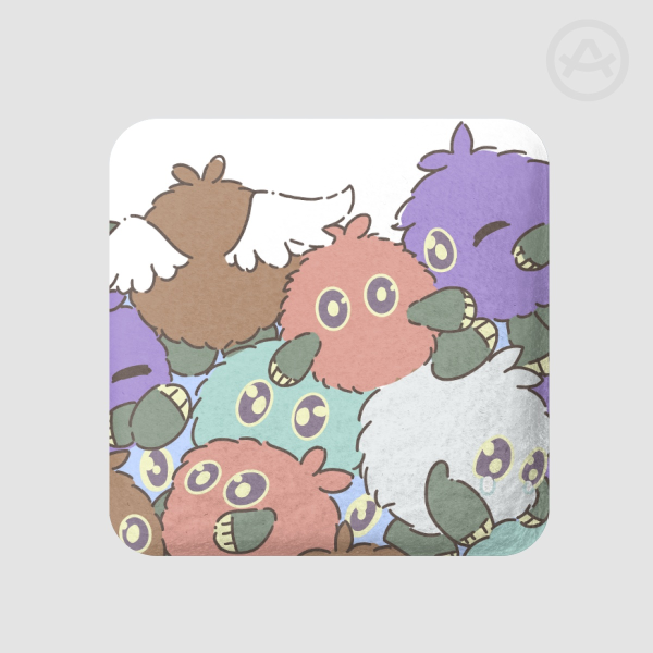 Kuriboh Pile - Plush Badge
