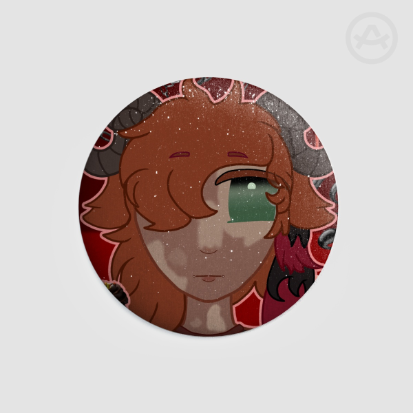 Fiammeta Venturi Icon Button Pin