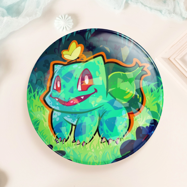 Bulbasaur - Plant - Pokemon Badges