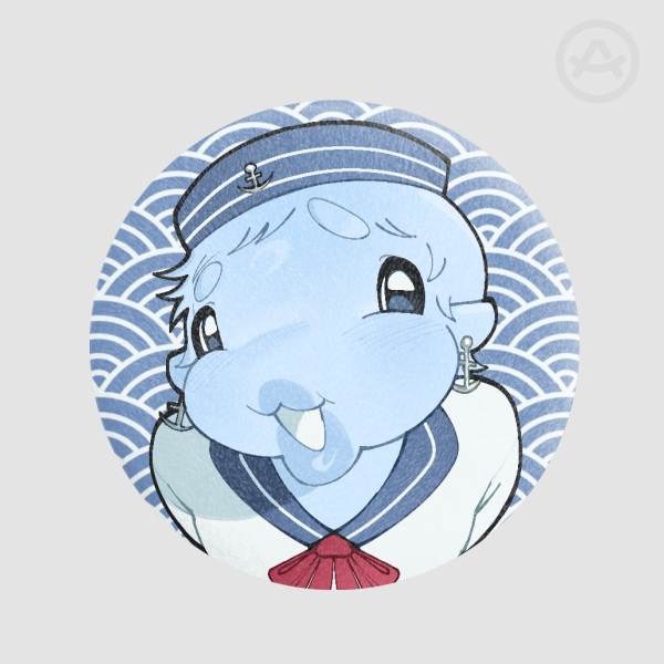 Wallance Ahoy! Plush Badge