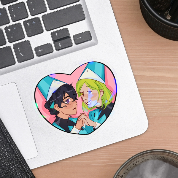 Agott Coco Clear Vinyl Holo Sticker