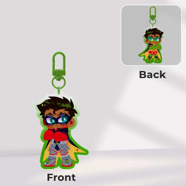 Robin / Damian Wayne Acrylic Keychain
