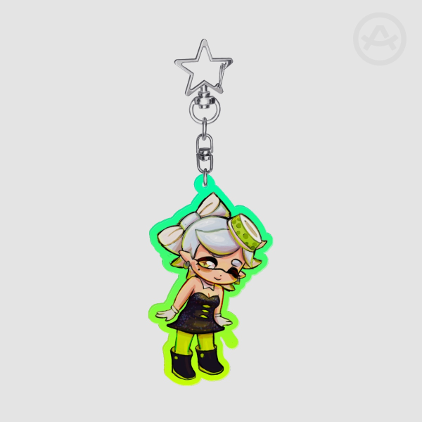 Marie Splatoon Keychain