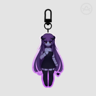 Ryn OC Glitter Acrylic Keychains