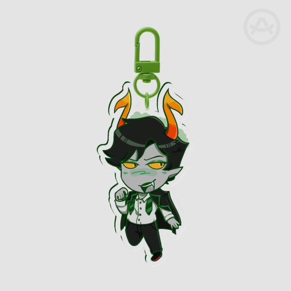 Lanque Bombyx double-sided keychain!