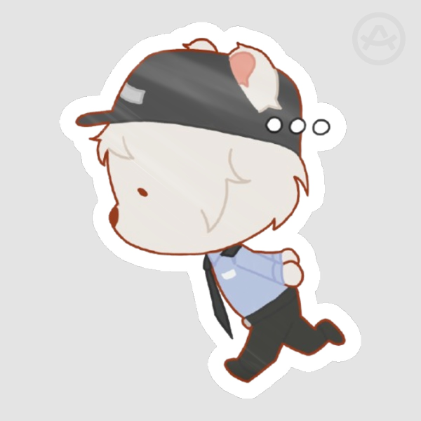 QSMP Agent 67 Sticker
