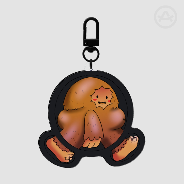 Big Foot Keychain