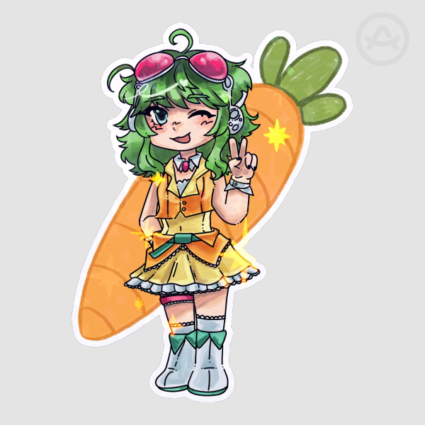 Gumi Megpoid Sticker