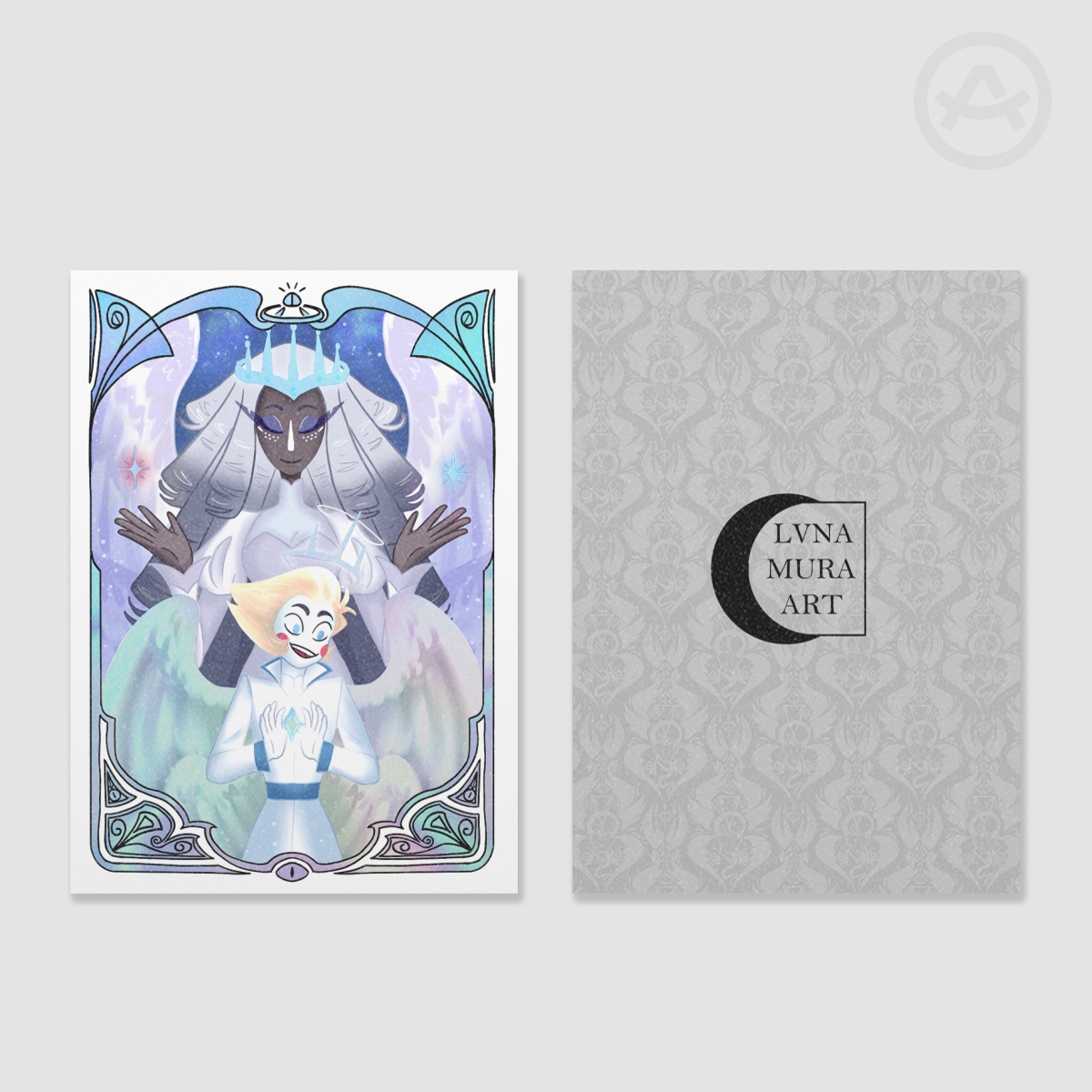 Lucifer & Sera - Holographic Photocard Hazbin Hotel