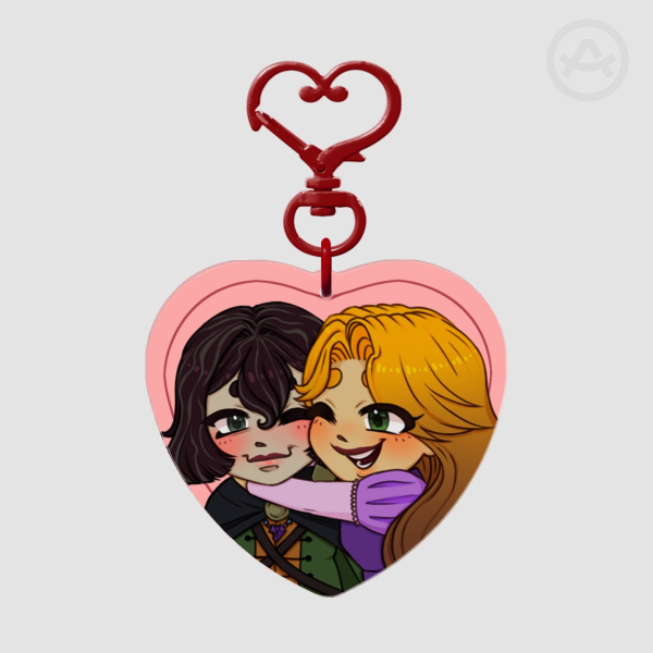 Cassunzel Acrylic Keychain