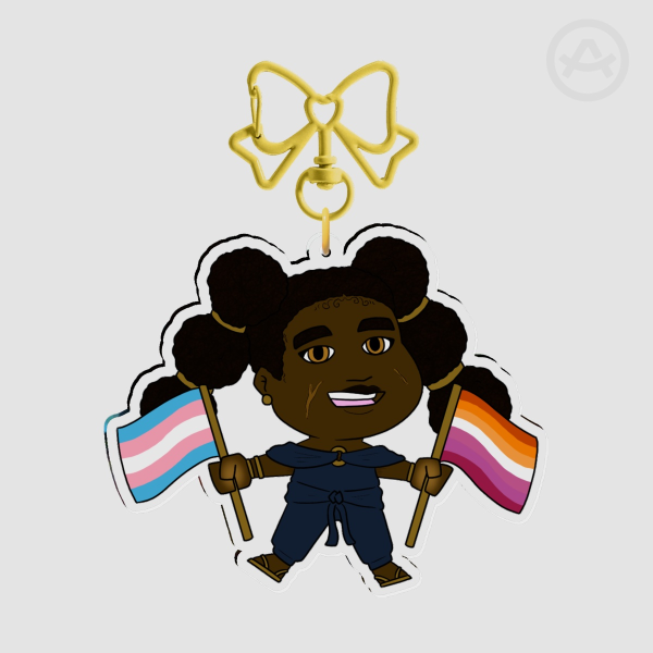 Pride Trissa Acrylic Keychains