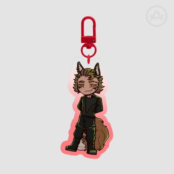 Fox keychain