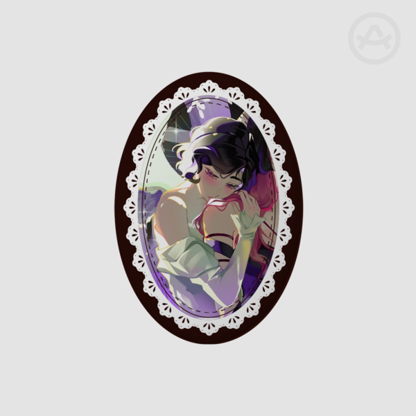 Mizisua Angel ☆ Demon Oval Badge - Sua