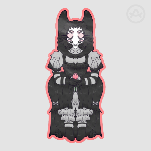 Mimmie Emo Sticker