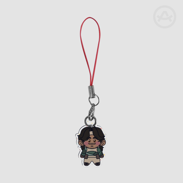 Simon Glitter Acrylic Phone Charm