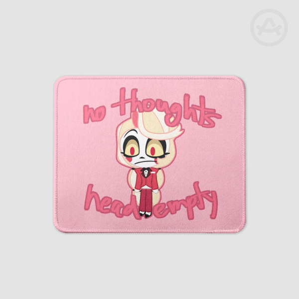 Charlie Cookie (No thoughts head empty) Square Mouse Pad