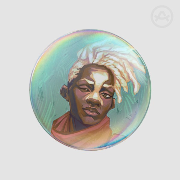 Arcane Ekko button pin