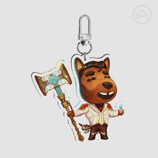 AC x Arcane jayce keychain charm