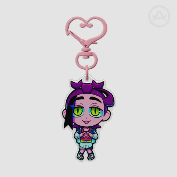 Double Sided Kieran Keychain
