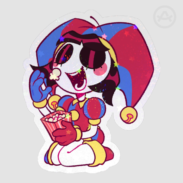 Pomni Movie Theater Sticker