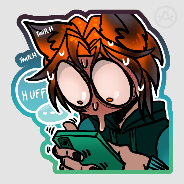 Fox Phone Sticker