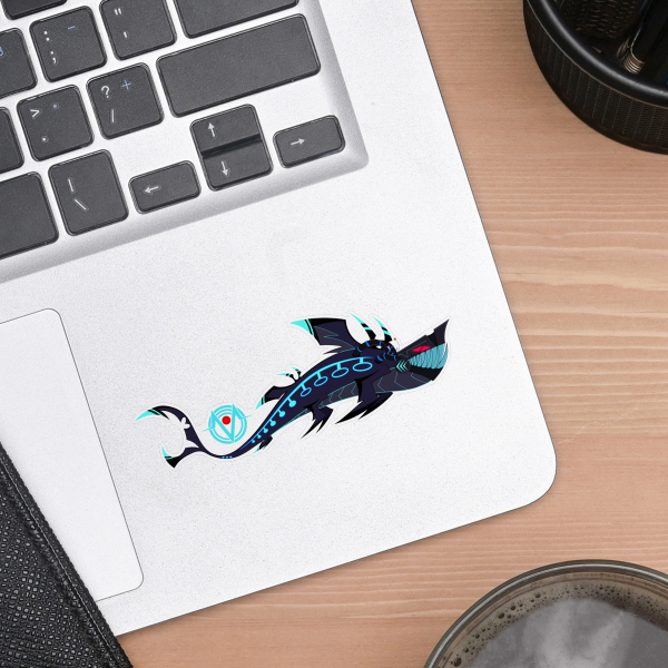 SHOK.WAV [Vinyl Sticker]