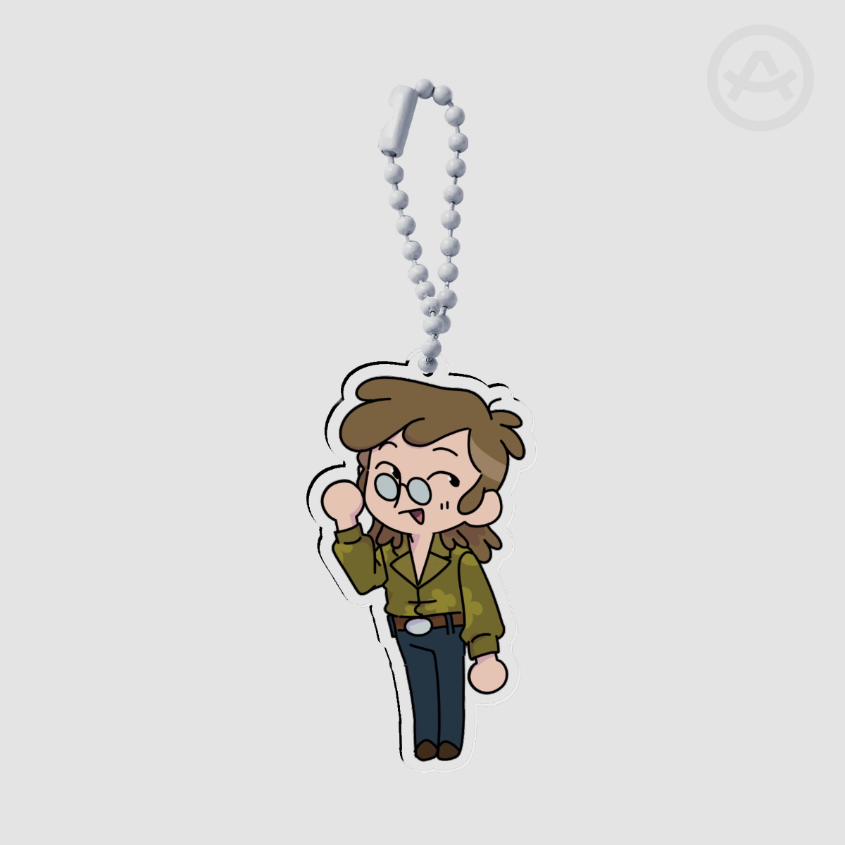 Young Fiddleford Acrylic Keychain