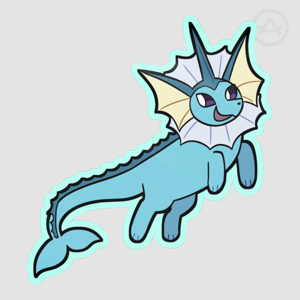 Vaporeon Sticker