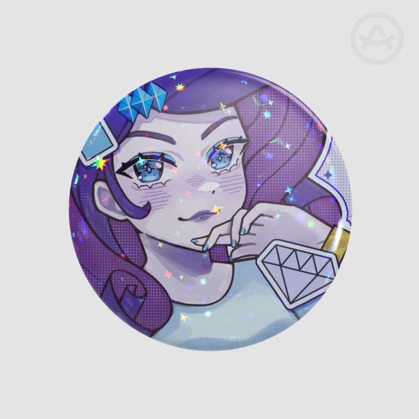 [MLP] Rarity Badge Pin