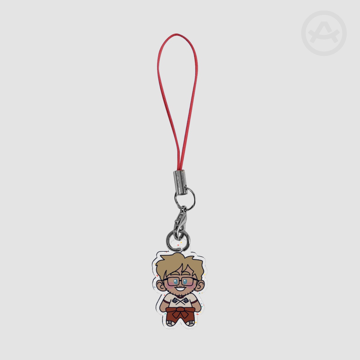Ryland Glitter Acrylic Phone Charm