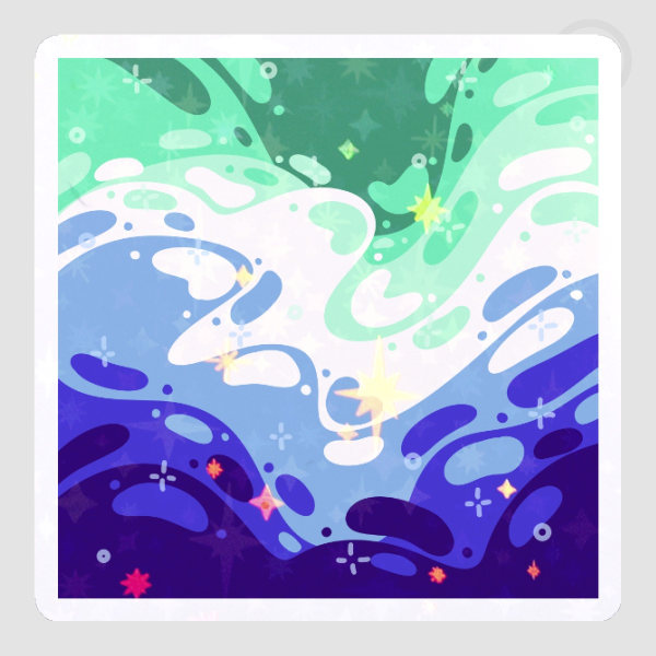 GAY subtle pride sticker!
