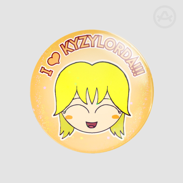 Nursulu Button Pin