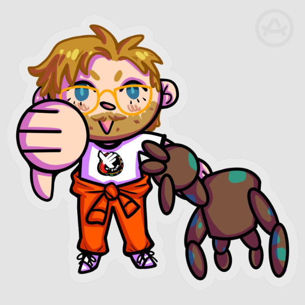 Project Hail Mary Grace and Rocky Sticker