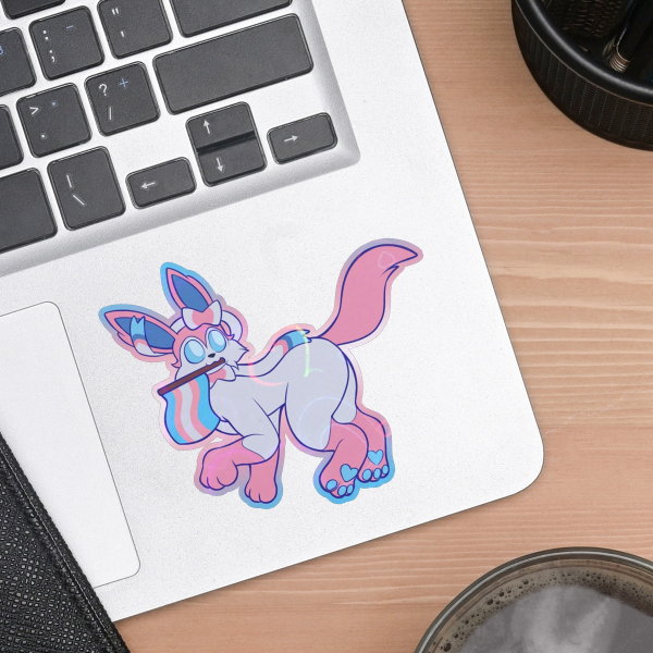 Trans Sylveon Stickers