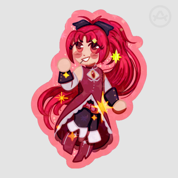 Kyoko Sakura Holo Star Sticker