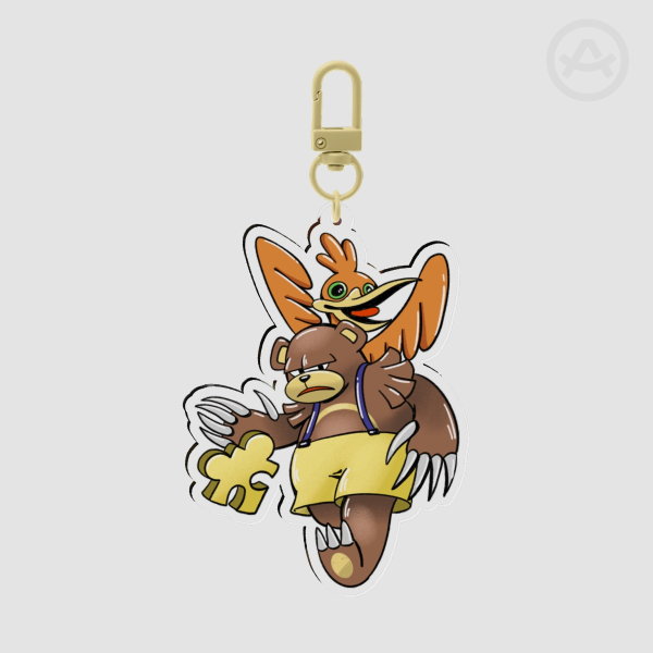 Tag Team Keychain