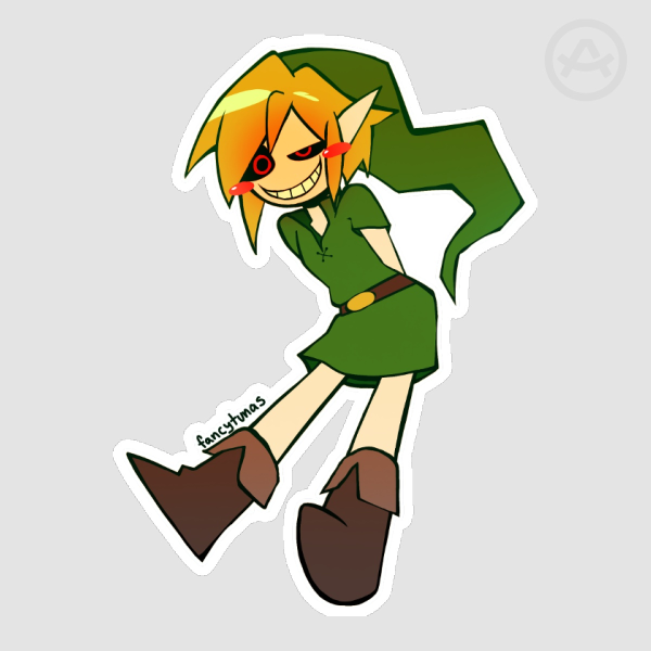 Ben Drowned CreepyPasta Sticker