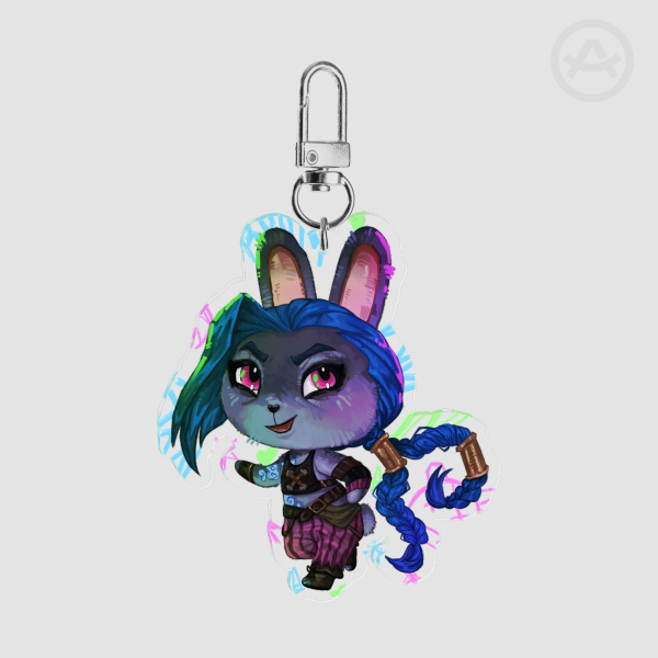 AC x Arcane Jinx keychain charm