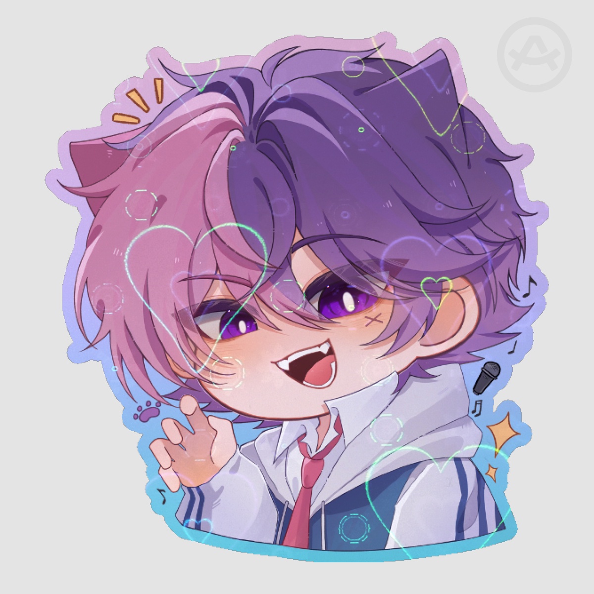 Akiira Die Cut Stickers