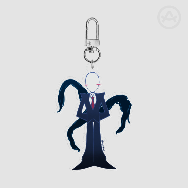 Slender man Keychain CreepyPasta