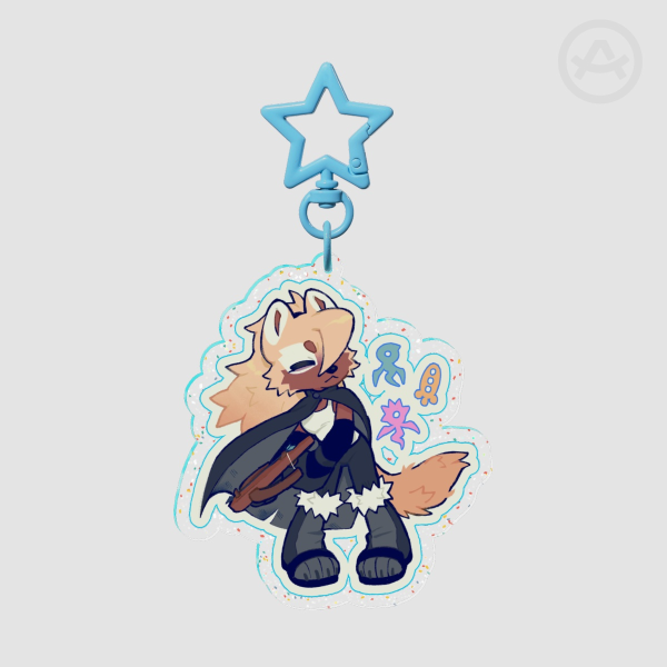Entropy Whisper ✦ Glitter Keychain