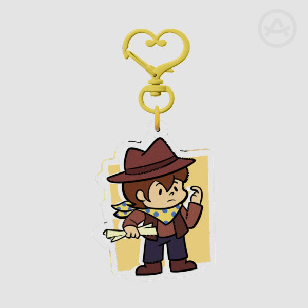 Clover UTY Acrylic Keychain