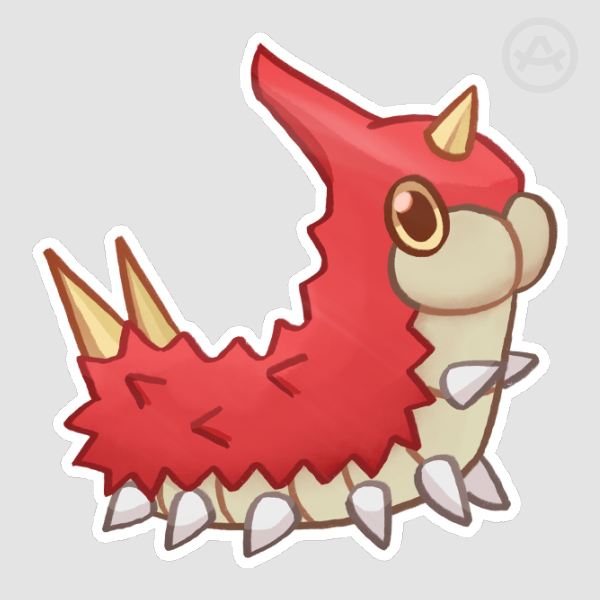 Wurmple Sticker