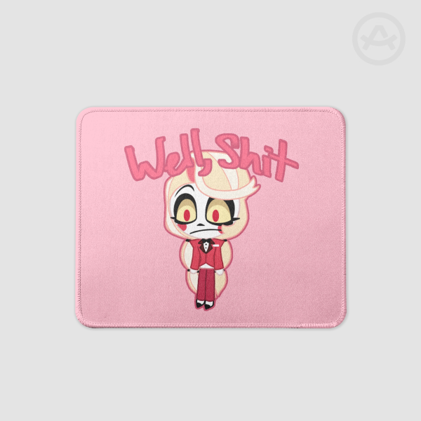 Charlie Cookie (Well sh*t) Square Mouse Pad