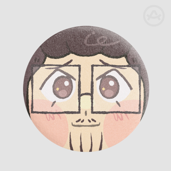 Taku Plush Button