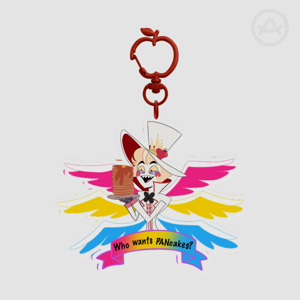 Lucifer Clear Acrylic Keychains