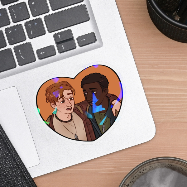 The Long Walk Clear Holo Vinyl Sticker