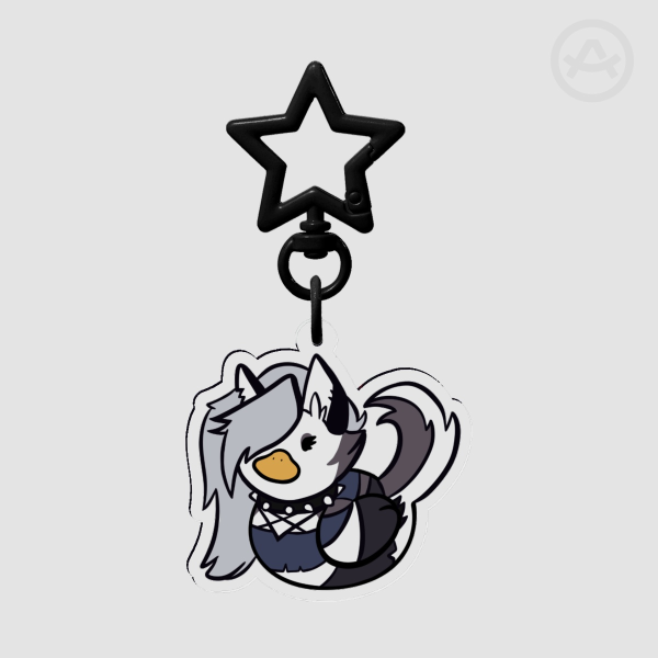 Loona Rubber Ducky Keychain