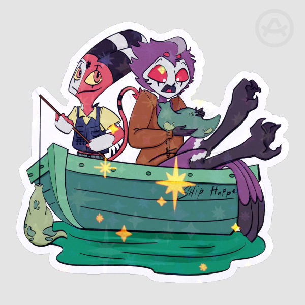 Stolitz Goes Leeching - Sticker